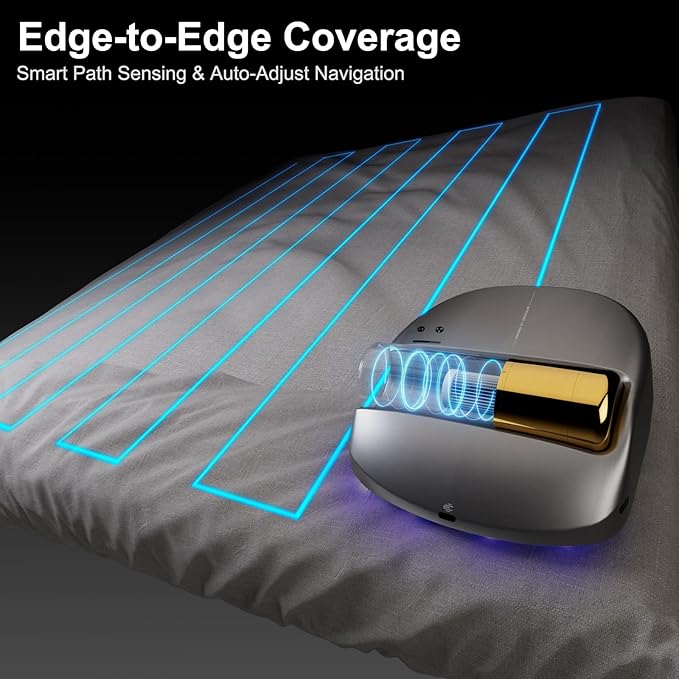 3 in 1 Cordless Robot Bed Vacuum Cleaner