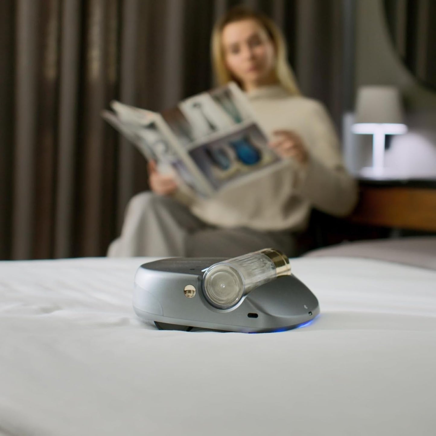 3 in 1 Cordless Robot Bed Vacuum Cleaner