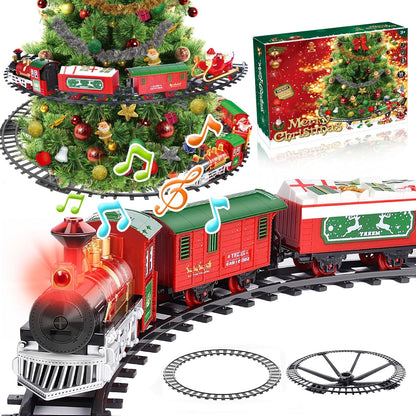 Herenear Trenino Natalizio Elettrico per Bambini
